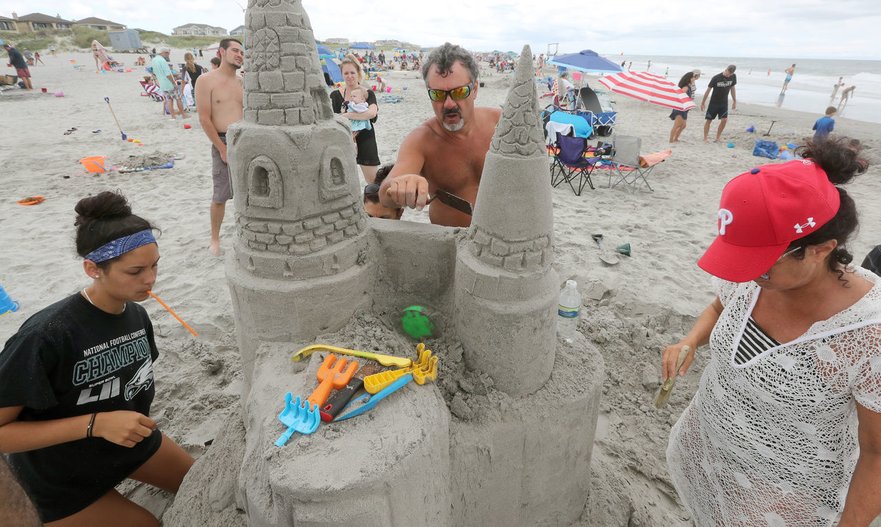 Sand Sculpture Brigantine
